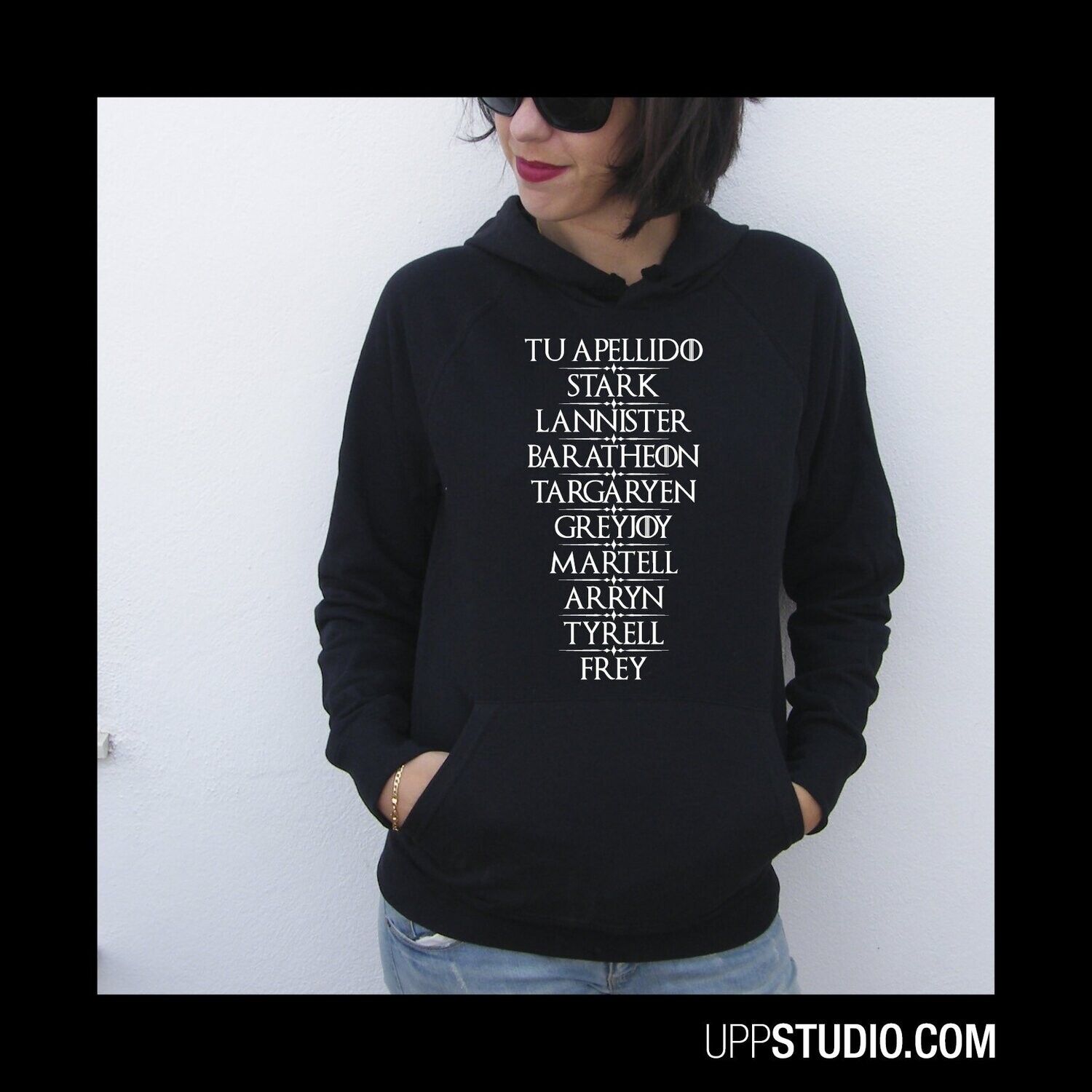 Sudadera Juego de Tronos Apellidos Personalizable - Main Image