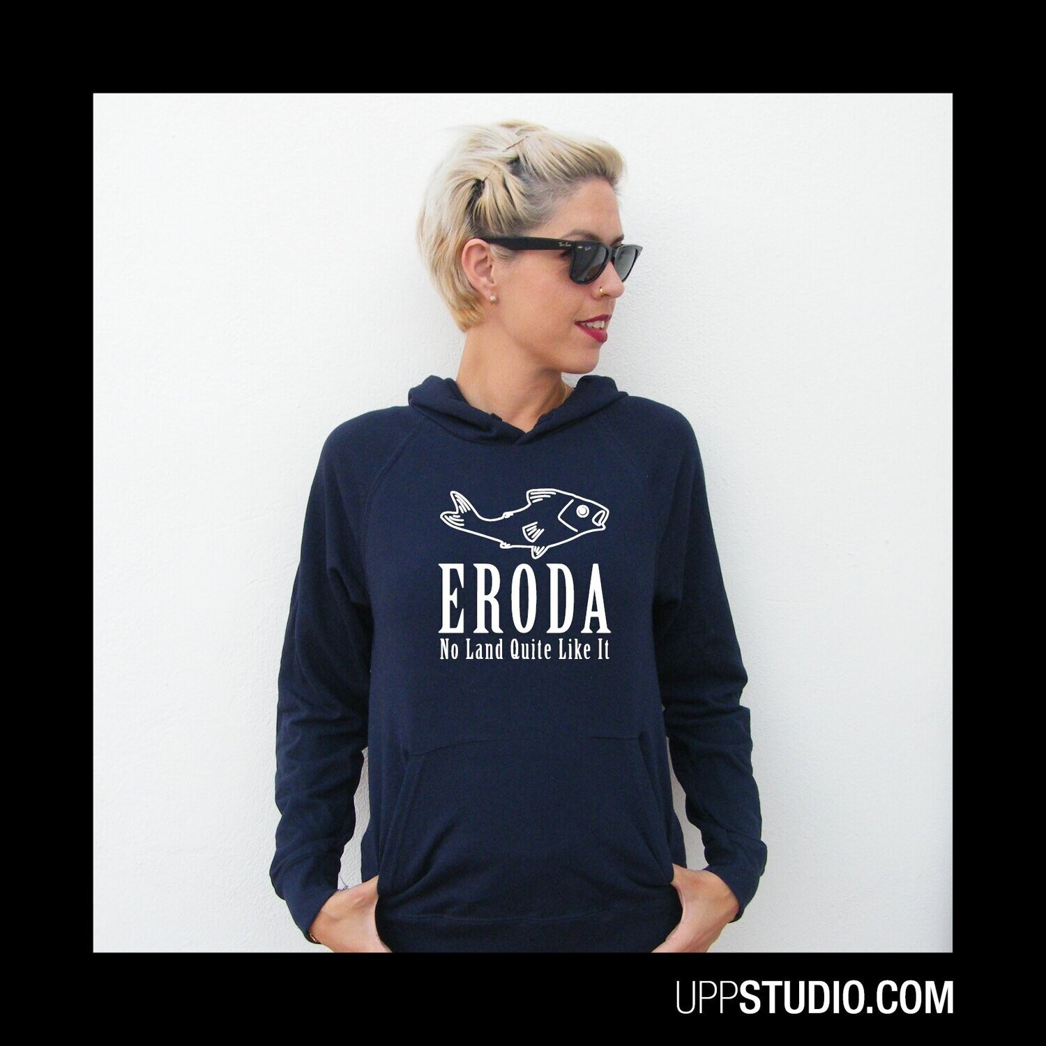 Sudadera Eroda | No Land Quite Like It, Tallaje: Unisex, Color: Azul