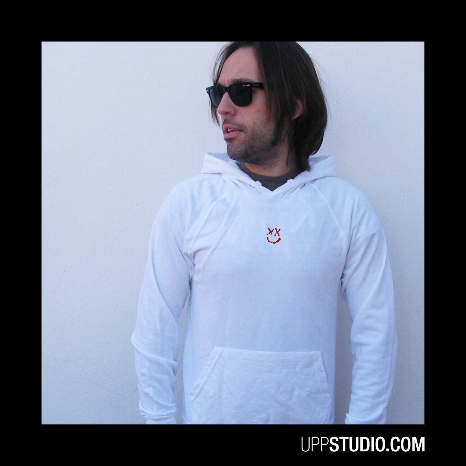 Sudadera Reflection Smiley Louis Tomlinson 369 Drop LT, Color: Blanco