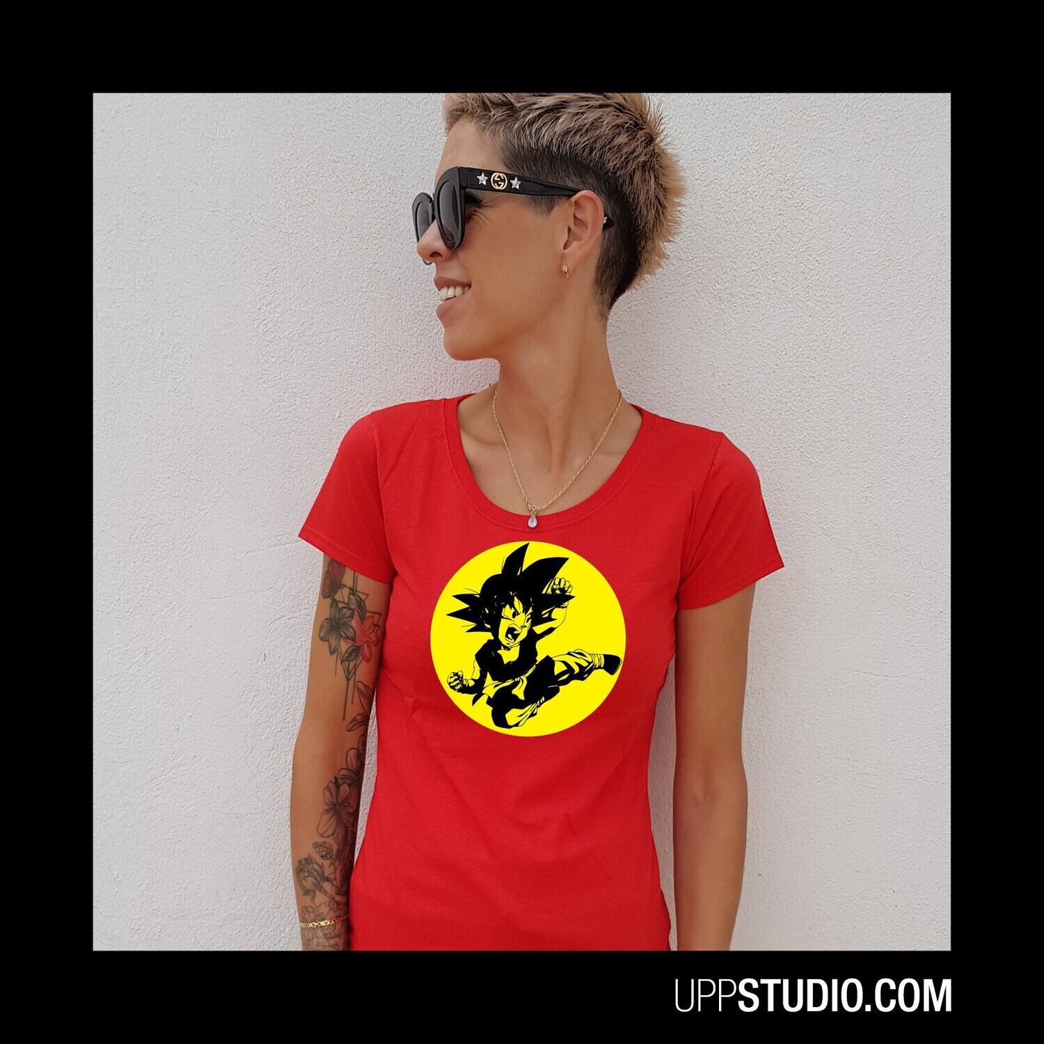 Camiseta Goku Dragon Ball Z | Bola De Dragón Z, Tallaje: Chica