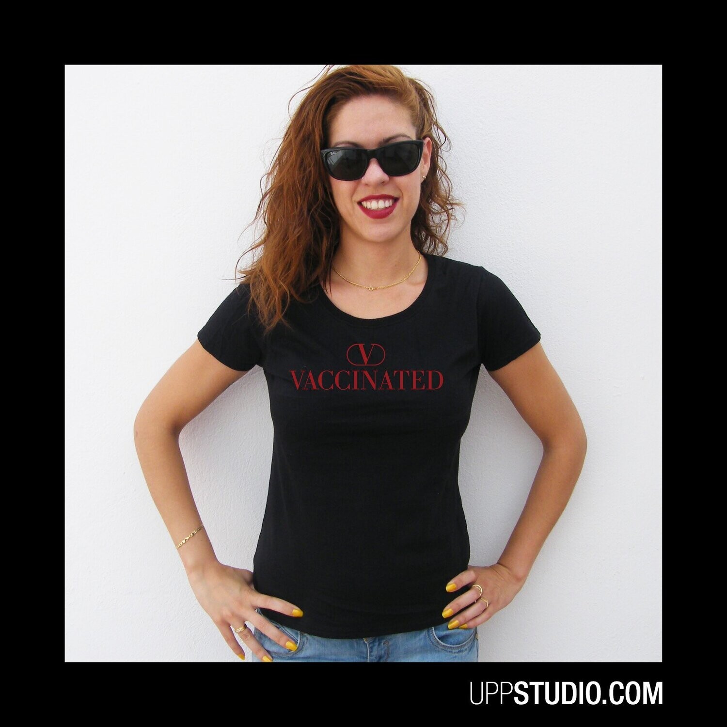 Camiseta Vaccinated | Valentino, Tallaje: Chica