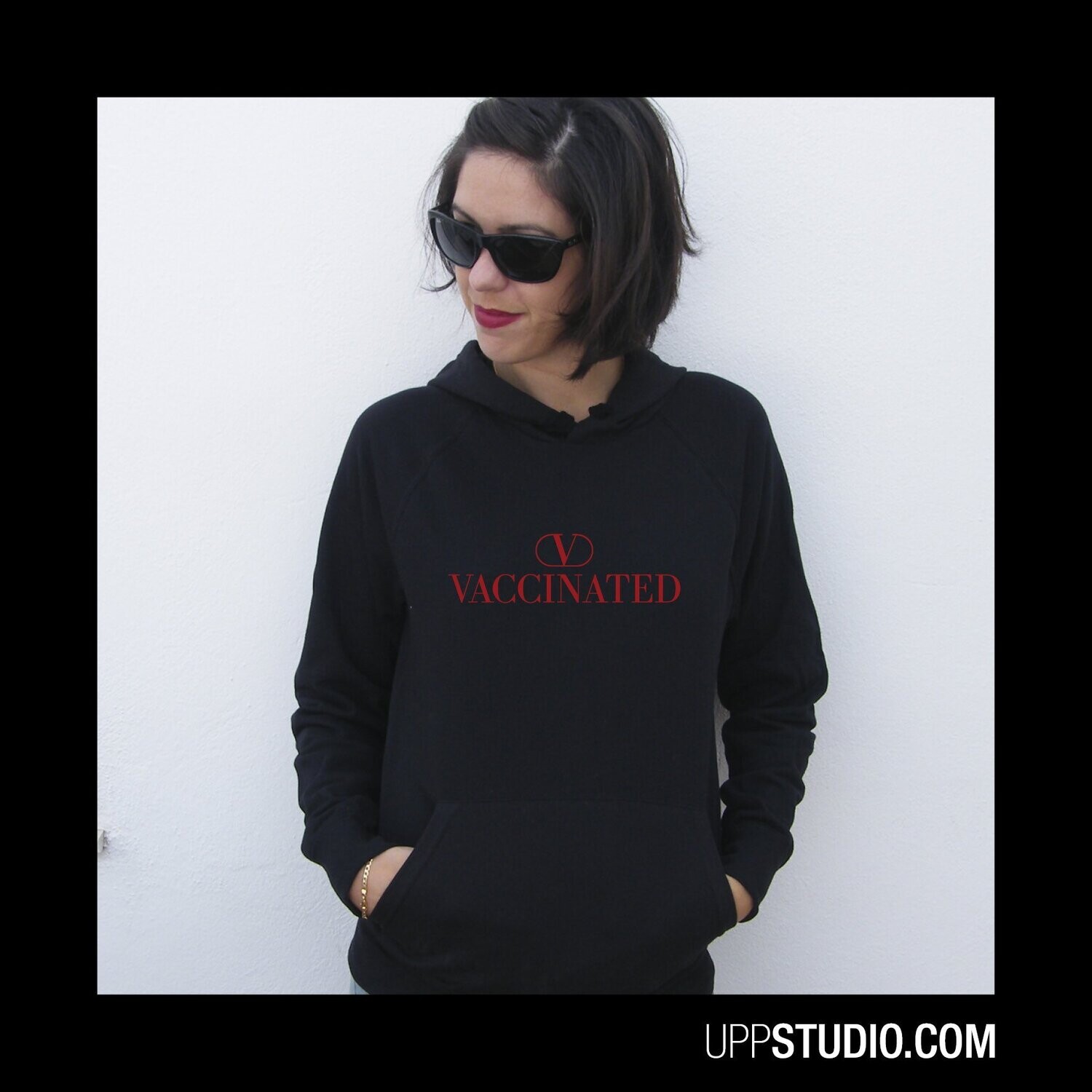 Sudadera Vaccinated | Valentino, Tallaje: Unisex