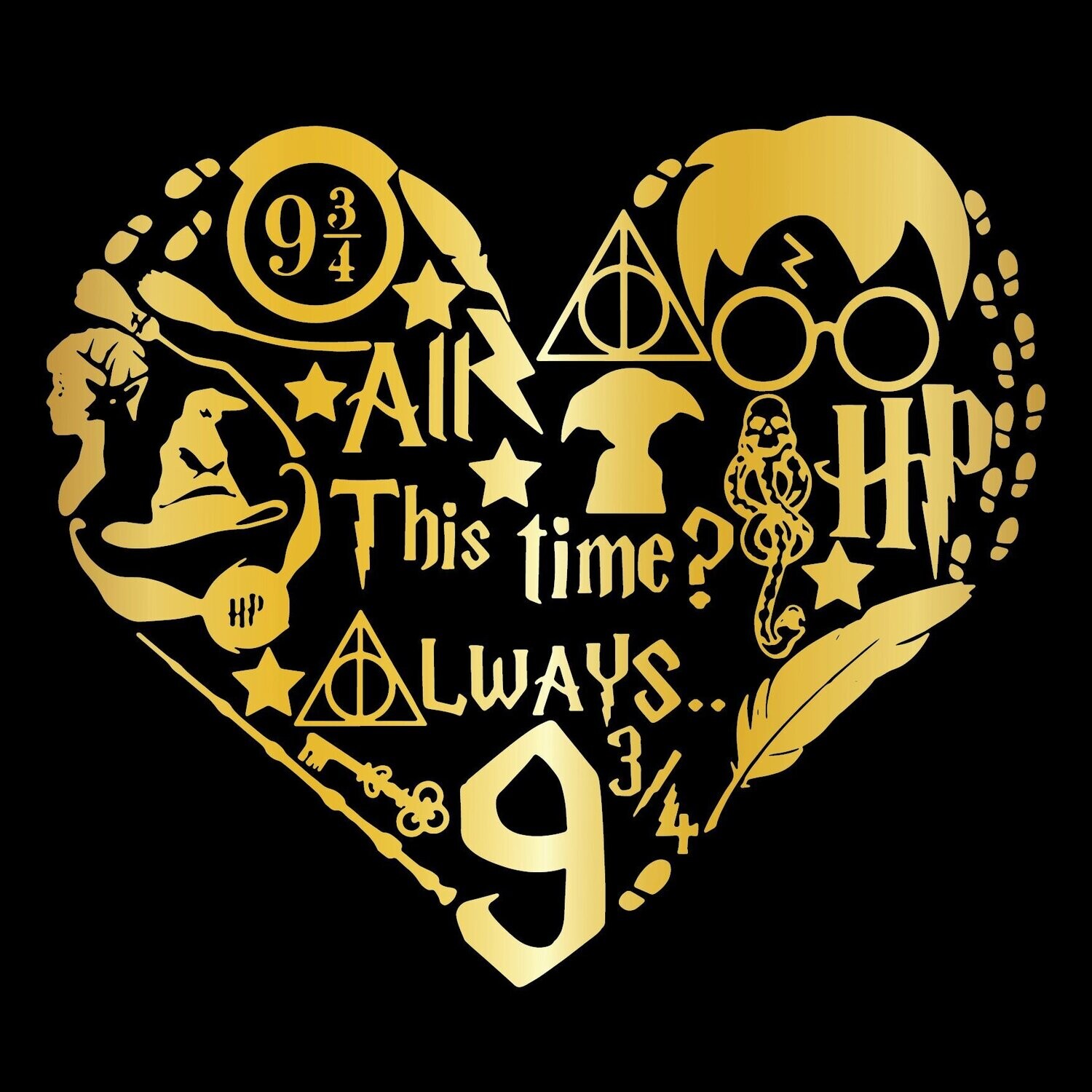 Camiseta Harry Potter | All This Time Always | Barata