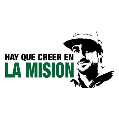 Camiseta Fernando Alonso | Hay Que Creer En La Misión