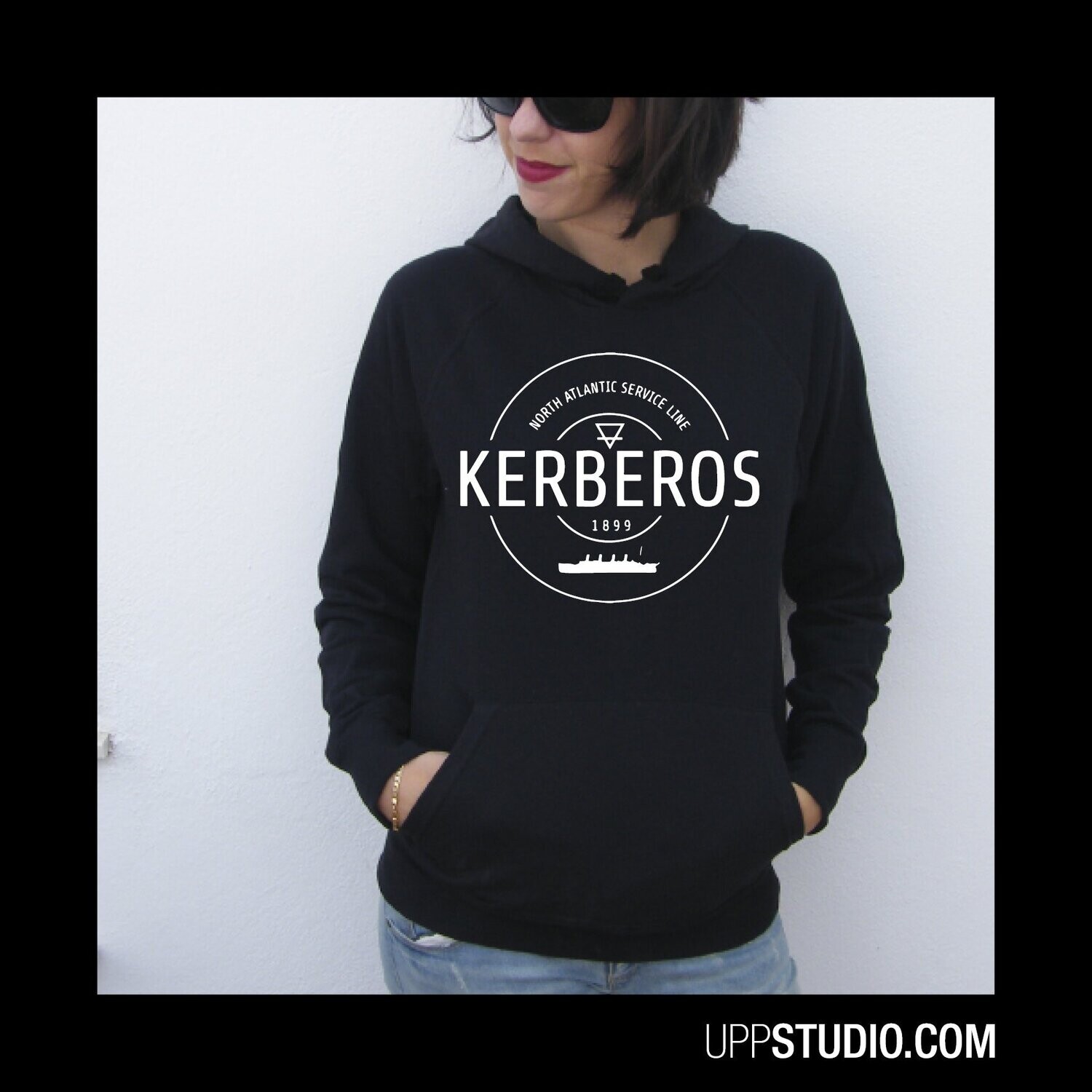 1899 Hoodie | Kerberos | Netflix, Sizing: Unisex, Colour: White