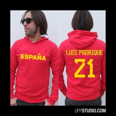 Sudadera Selección Española | Luis Padrique | Personalizable