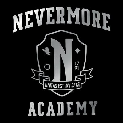 Camiseta Miércoles Addams | Nevermore Academy | Wednesday