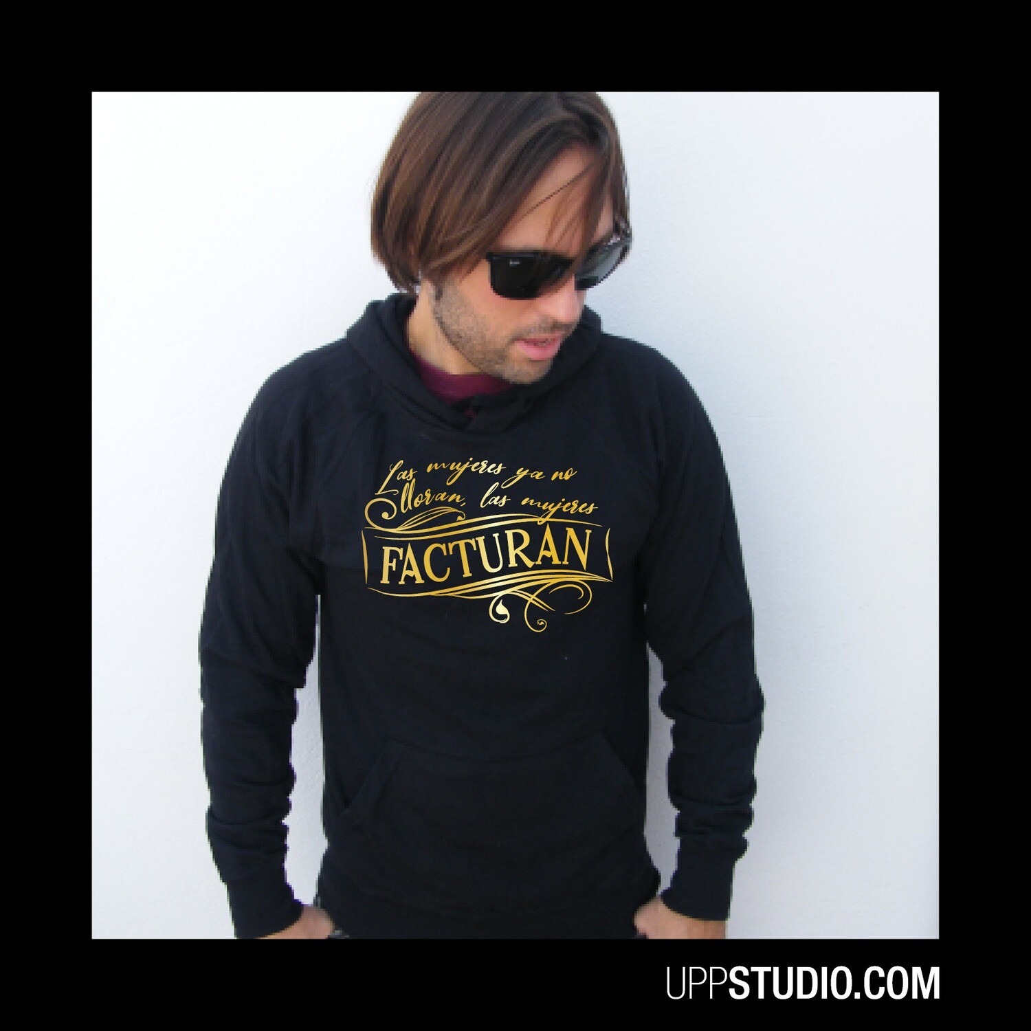 Sudadera Shakira BZRP | Las Mujeres Facturan, Tallaje: Unisex, Color: Negro