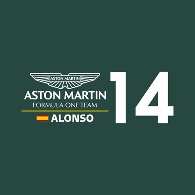 Camiseta Fernando Alonso 14 | Aston Martin F1