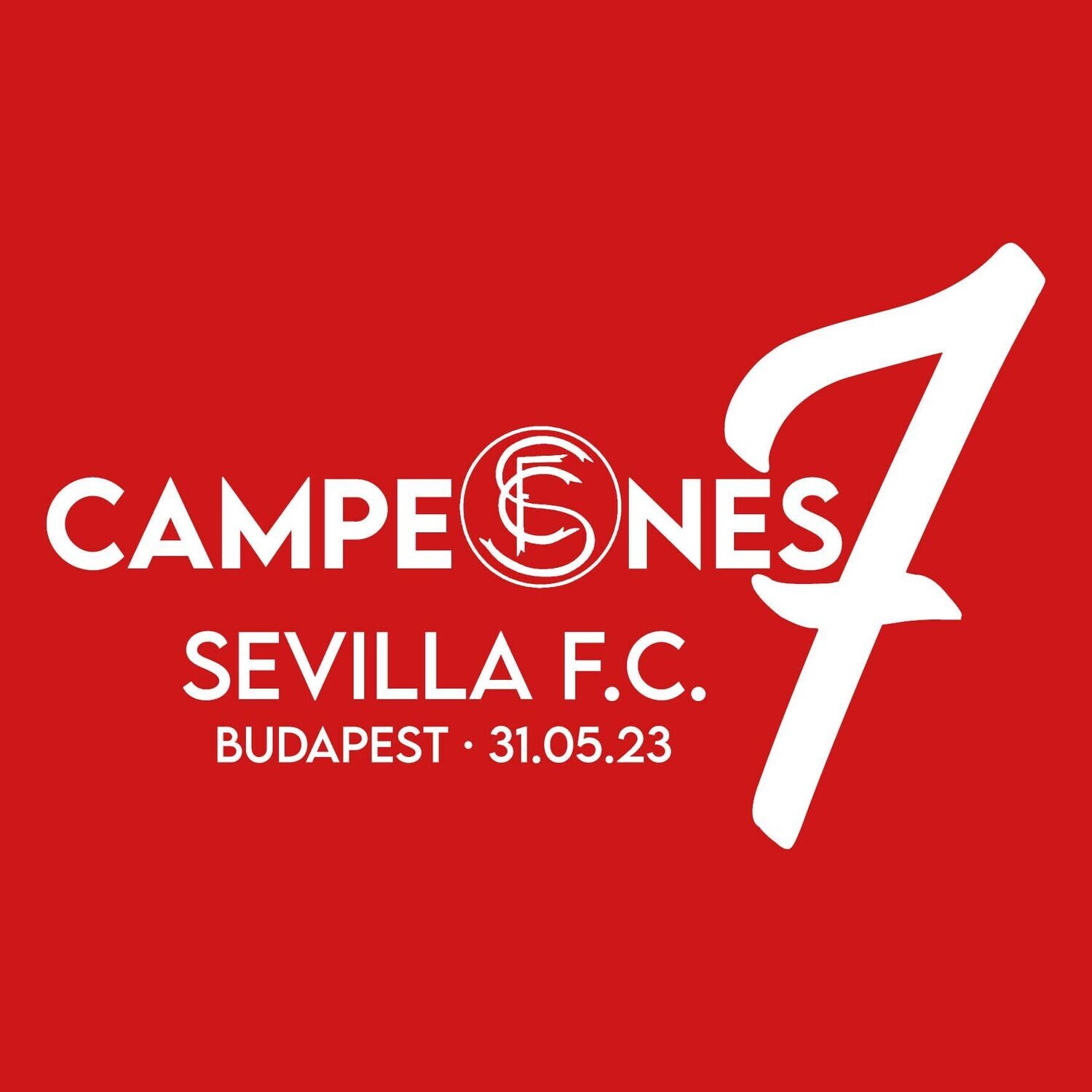Camiseta Sevilla FC | Campeón Europa League 7