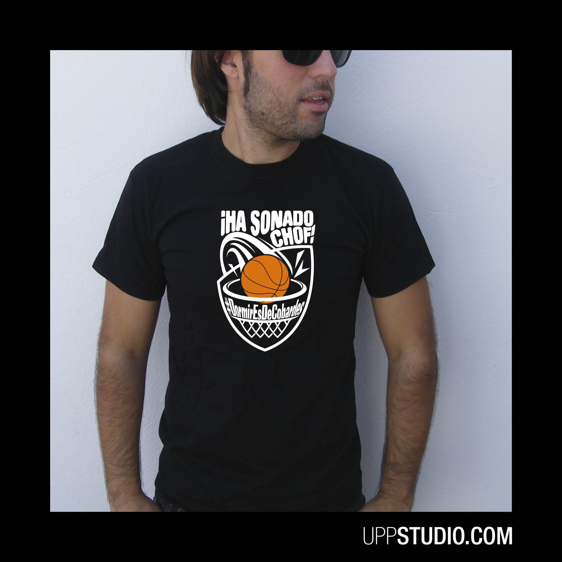 Camiseta NBA Ha Sonado Chof - Dormir Es De Cobardes
