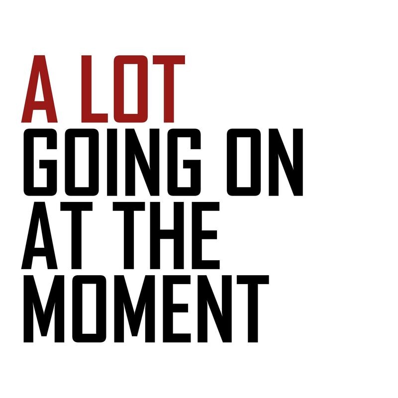 Camiseta Taylor Swift | A Lot Going On At The Moment