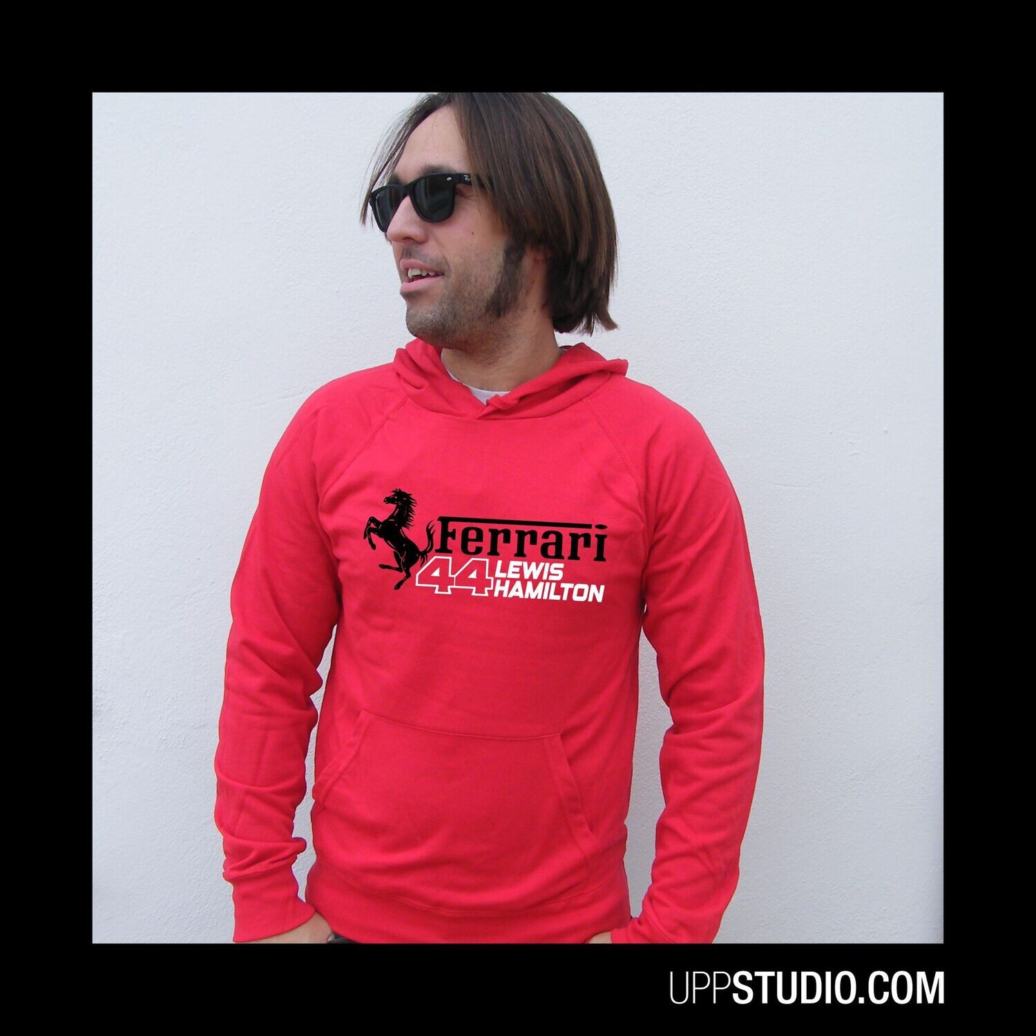 Lewis Hamilton 44 Hoodie Ferrari