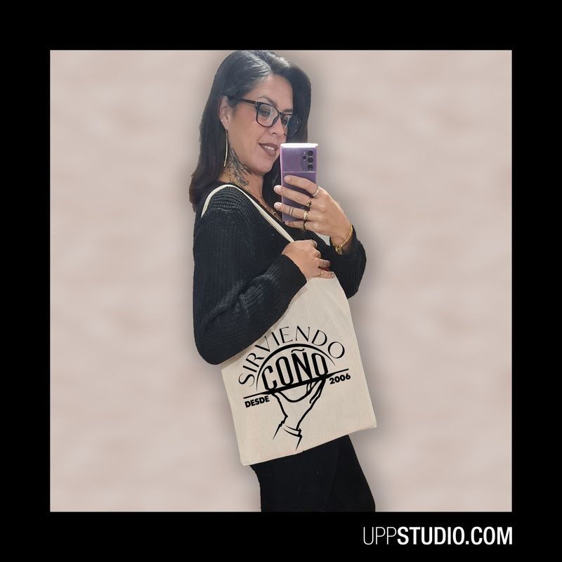 Tote Bag Sirviendo Coño Desde | Año Personalizable