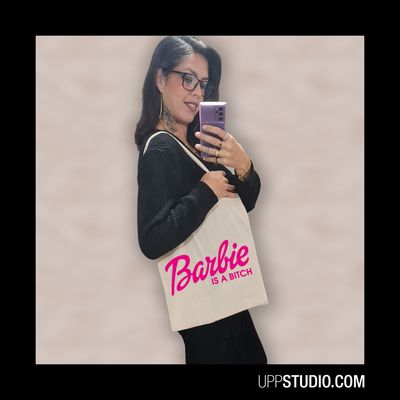 Tote Bag Barbie Is A Bitch