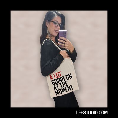 Taylor Swift Tote Bag | A Lot Going On At The Moment, Sizing: Unique