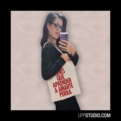 Nathy Peluso Tote Bag | Tienes Que Aprender A Amarte Perra