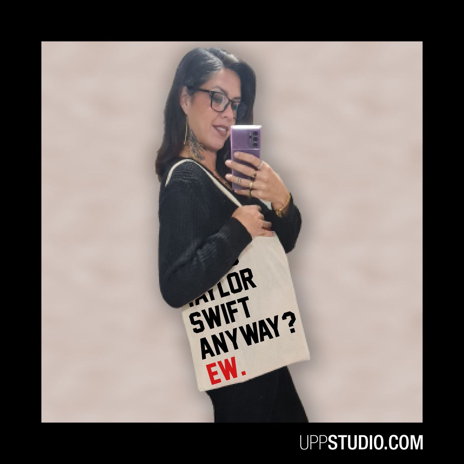 Tote Bag Taylor Swift | Who's Taylor Swift Anyway EW