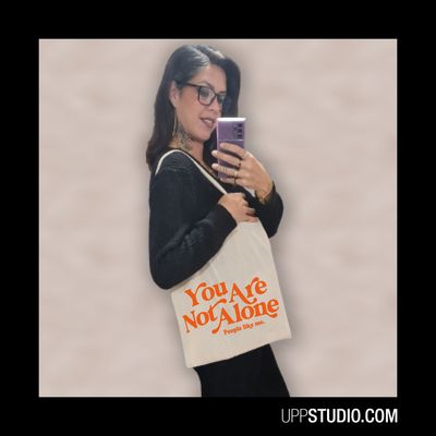 Tote Bag You Are Not Alone | People Like Me