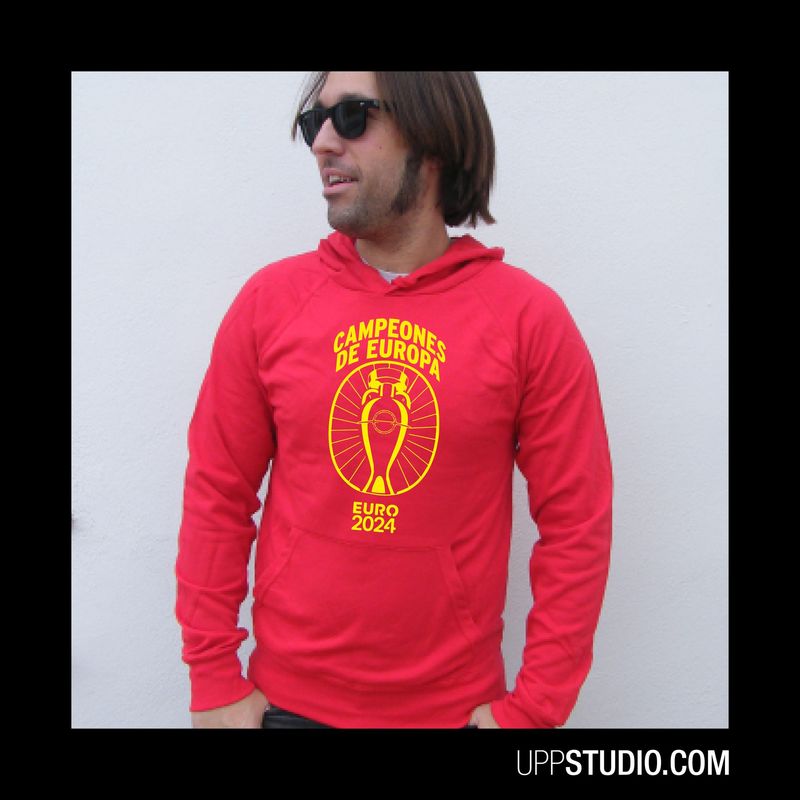 Spanish Football Team Hoodie | Euro 2024, Sizing: Unisex