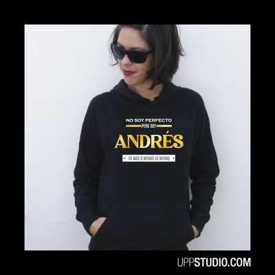 Sudadera No Soy Perfecto Pero Soy | Nombre Personalizable