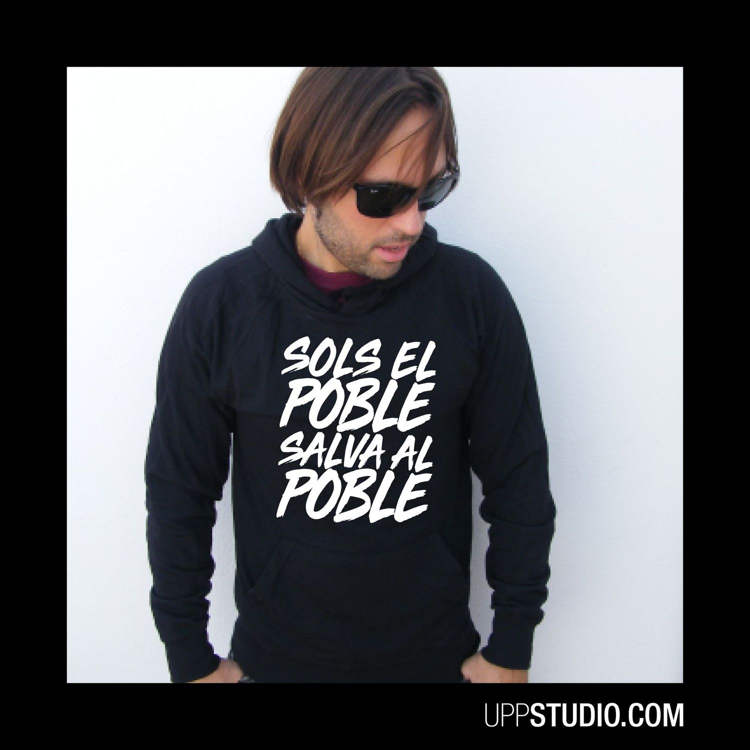 Sudadera Sols El Poble Salva Al Poble | Tots a Una Veu Germans Vingau