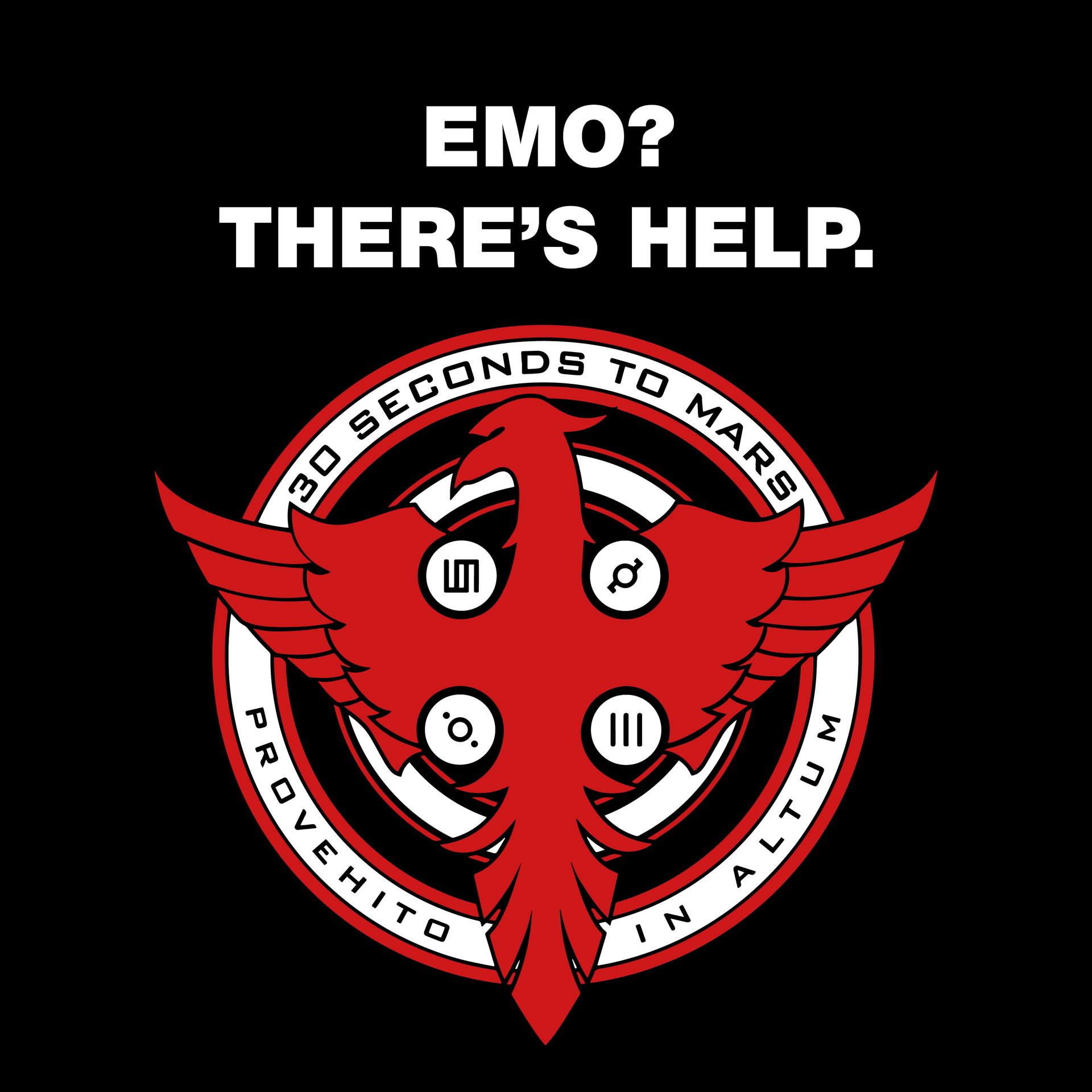 Sudadera 30 Seconds To Mars | Emo There's Help