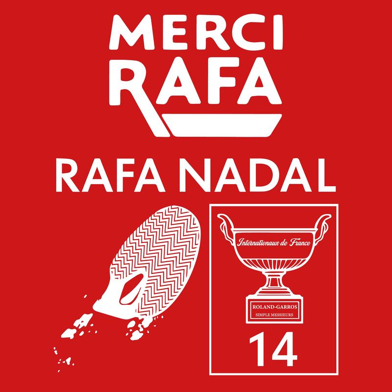 Camiseta Rafa Nadal | 14 Roland Garros