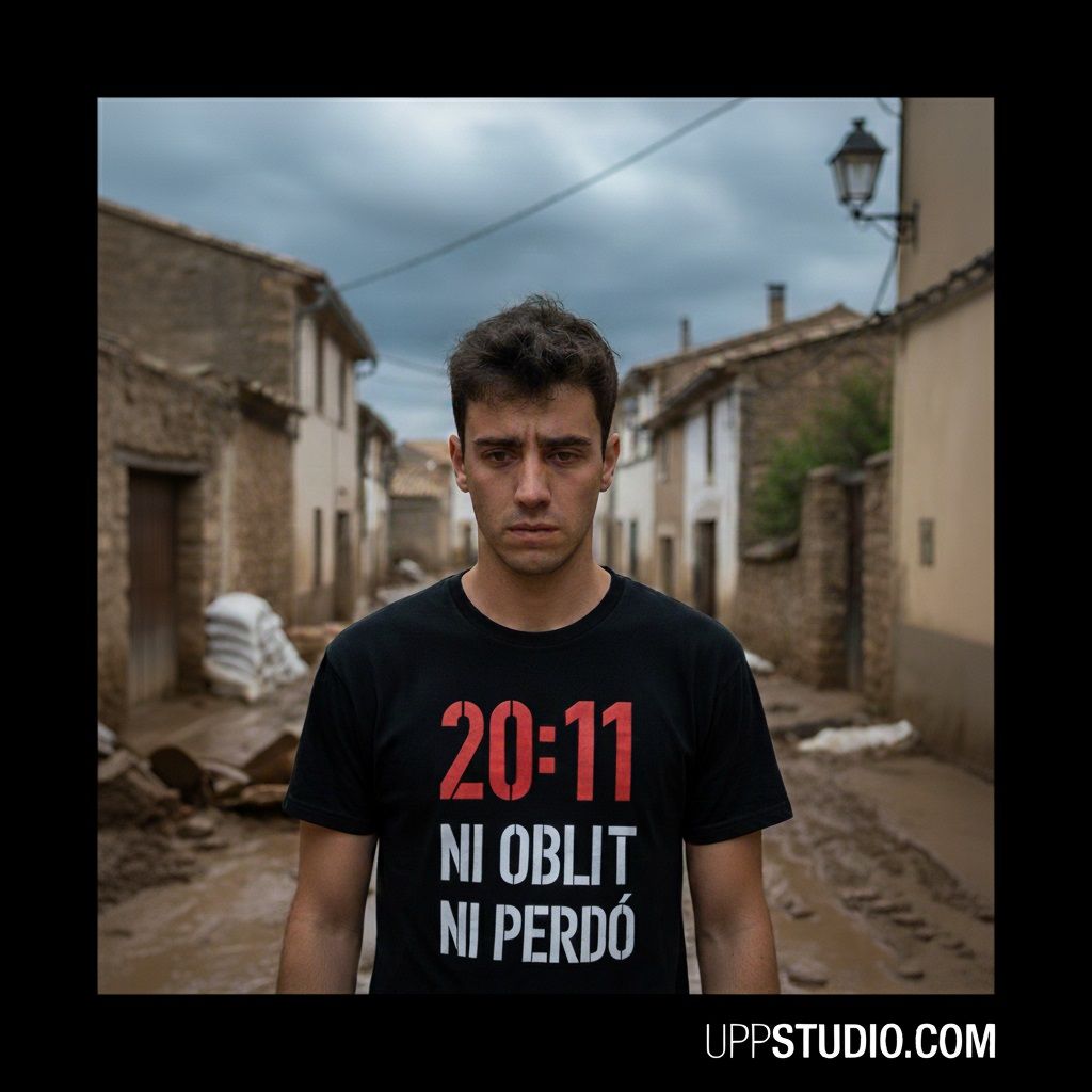 Camiseta 20:11 Ni Oblit Ni Perdó | Solidaria DANA