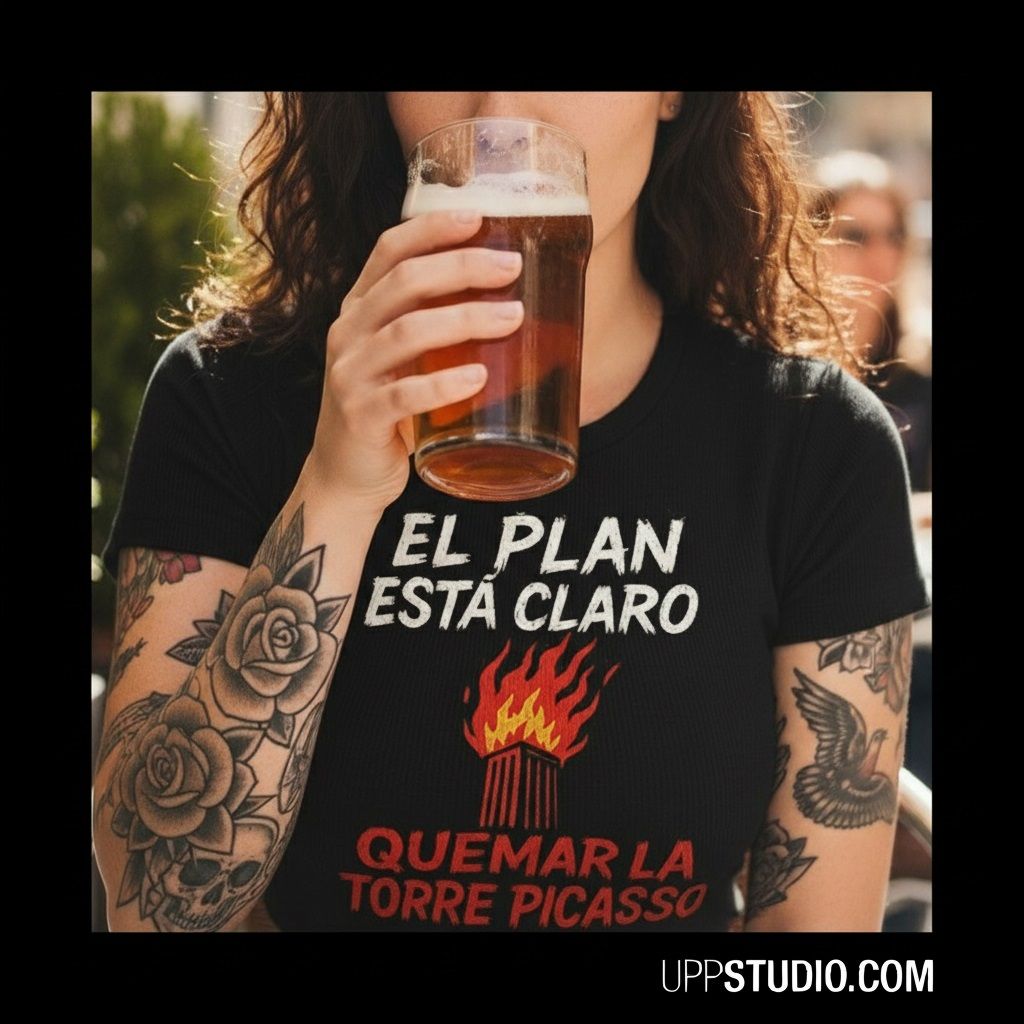 Camiseta Arde Bogotá | La Torre Picasso