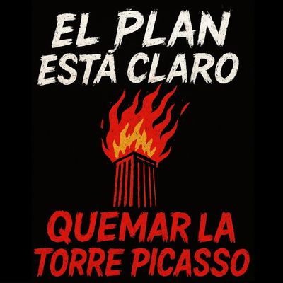 Camiseta Arde Bogotá | La Torre Picasso