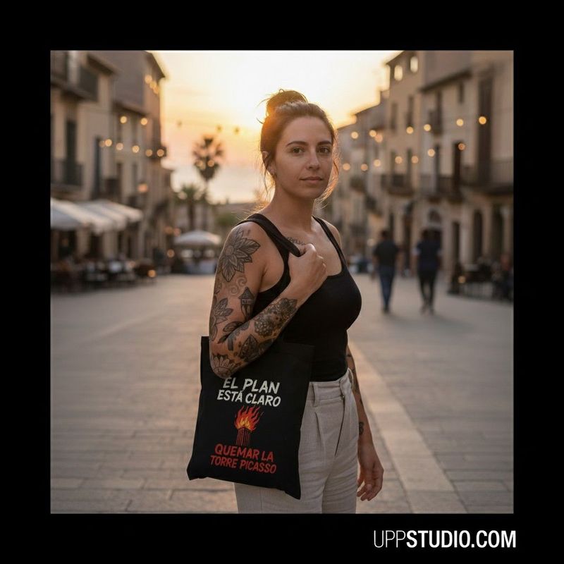 Tote Bag Arde Bogotá | La Torre Picasso