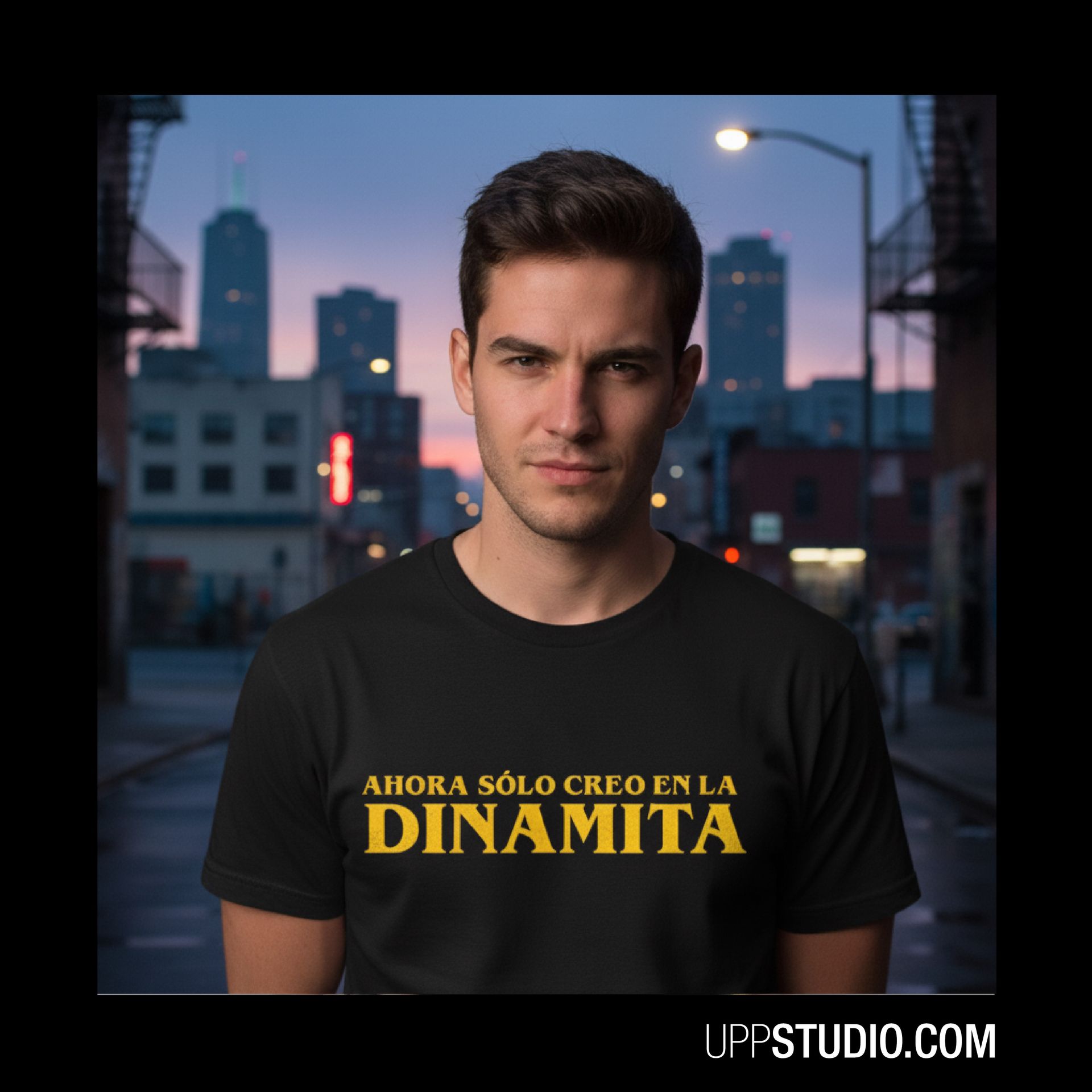 Camiseta Ahora Sólo Creo En La Dinamita