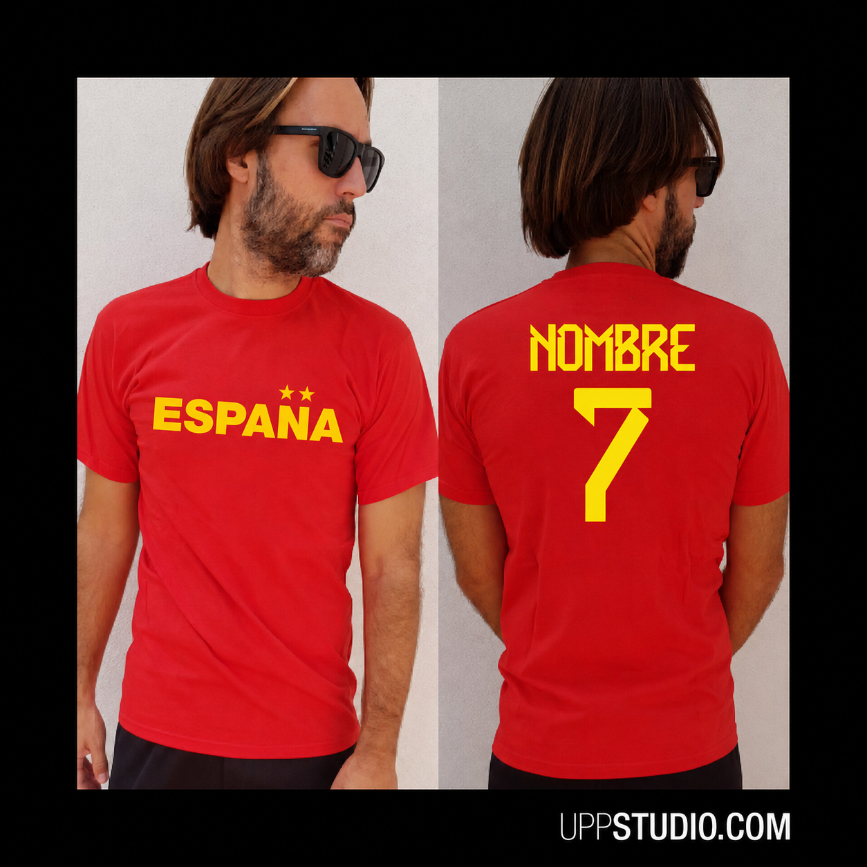Camiseta Selección Española Fútbol | Nombre Personalizable