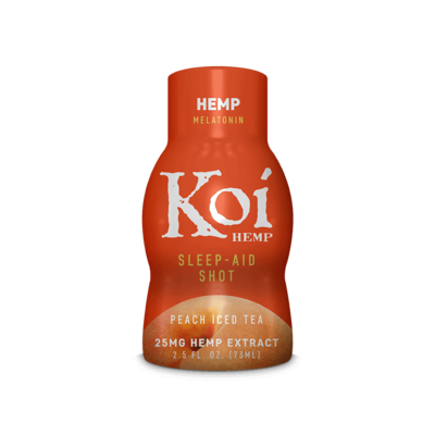 Koi Sleep Shots Peach Iced Tea