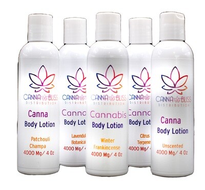 Canna Bliss Lotion Full Spectrum 4000mg