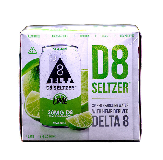 D8 Seltzer 4-pack Lime