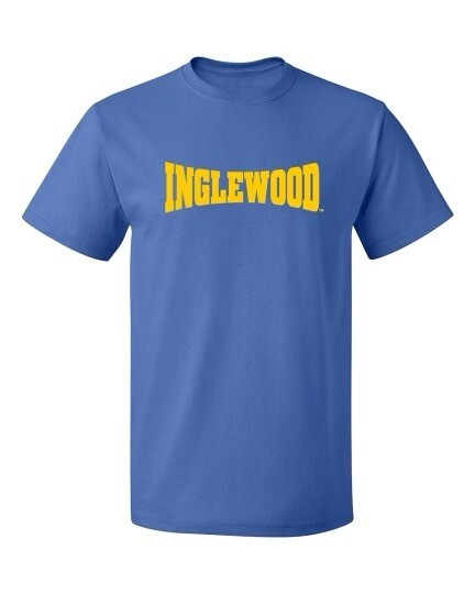 "Inglewood Horizon: Blue & Yellow T-Shirt"