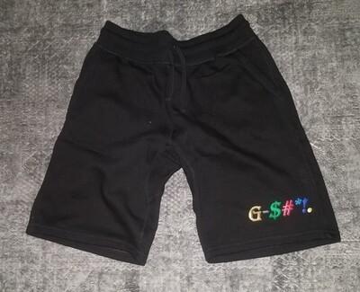 Black G_$#*! shorts