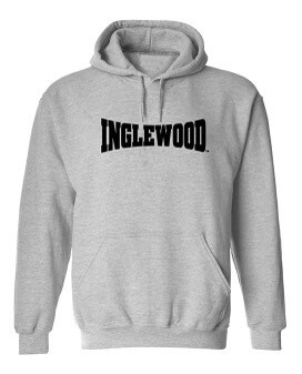 "Inglewood Haze: Light Gray Hoodie - Effortless Urban Style"