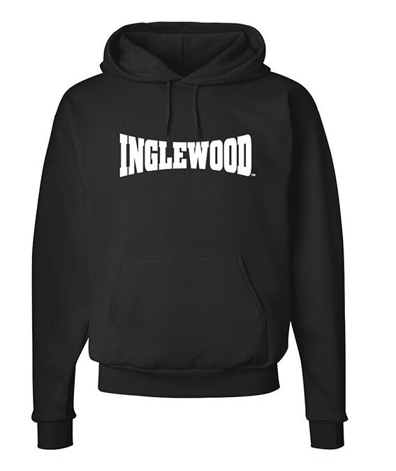 "Inglewood Stealth: Black Hoodie Collection for Urban Elegance"