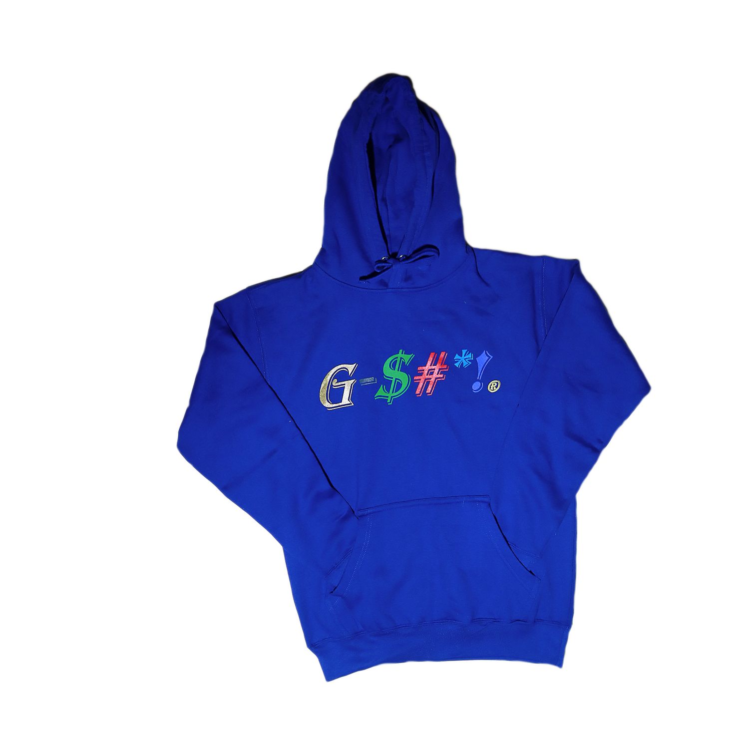 &quot;HOODIE ROYAL BLUE G - $#*!&quot;