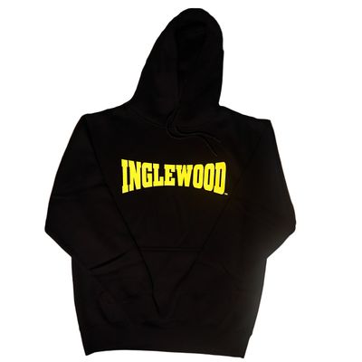 &quot;INGLEWOOD HOODIE BLACK &amp; YELLOW&quot;