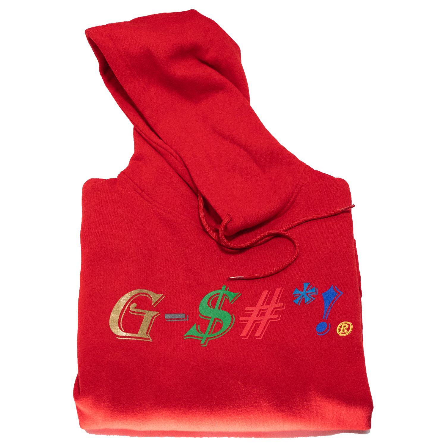 &quot;HOODIE RED G - $#*!&quot;