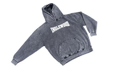 Inglewood Black Granite Hoodie (Heavy Weight)