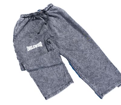 Inglewood Black Granite Baggy Pants (Heavy Weight)