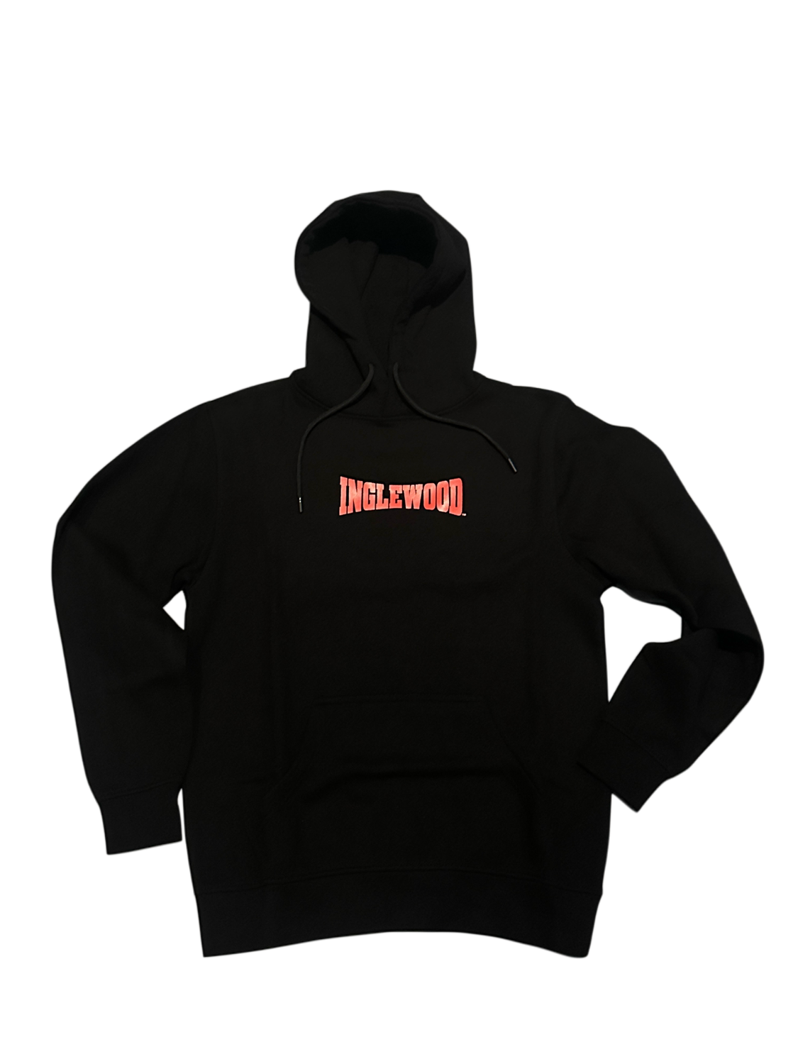 Inglewood Classic Black Hoodie – Small Chest Print