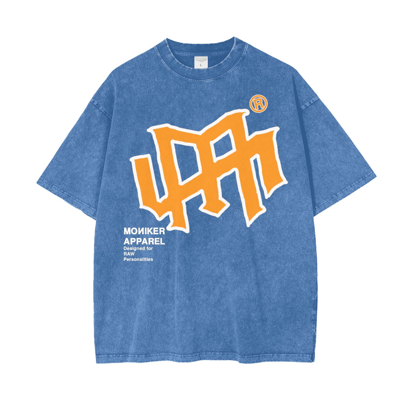 STAPLE T-SHIRT [BLUE/ORANGE]