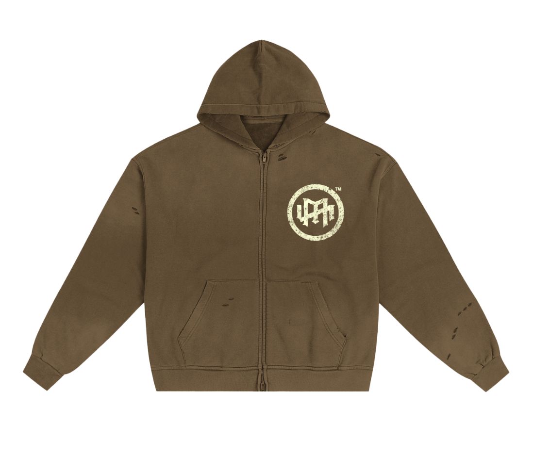 EARTHCORE DISTRESSED HOODIE