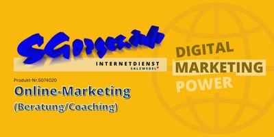 Online-Marketing Beratung/Coaching